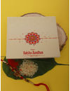 YouBella Rakhi and Greeting Card Combo for Brother, Rakhi Gift for Brother/Bhaiyya/Bhai (Style 2)